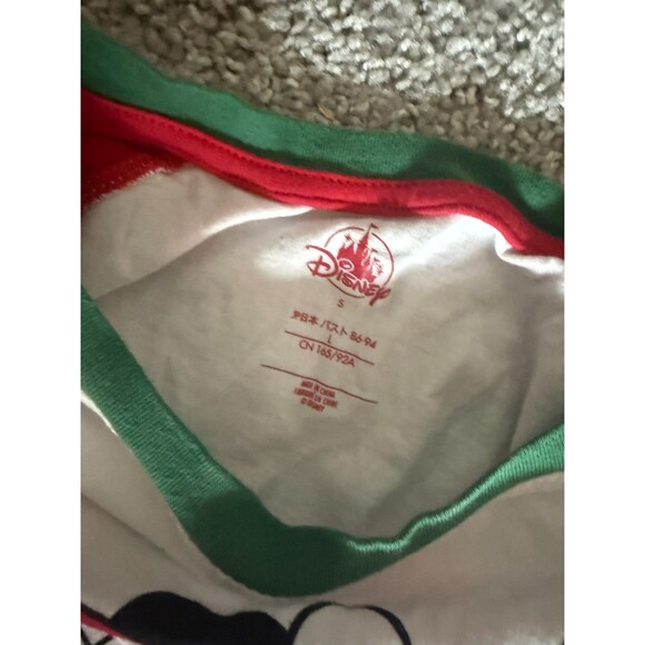 Disney Mickey Minnie Mouse "Sleighing It" Pajama Set Christmas Holiday Size S - Picture 3 of 3